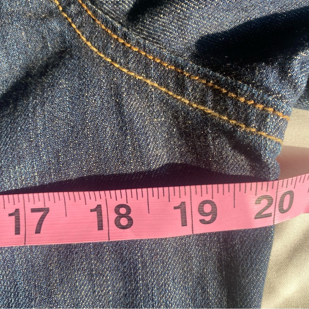 Old Navy jacket denim stretch women’s Large - Picture 6 of 6